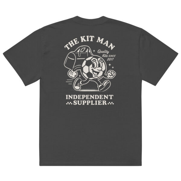 KITMAN Classics - Heavyweight Oversized Tee - Faded Black - Image 2