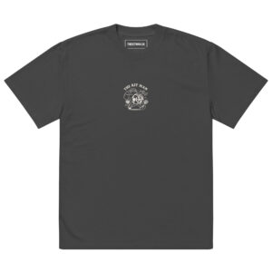 KITMAN Classics - Heavyweight Oversized Tee - Faded Black