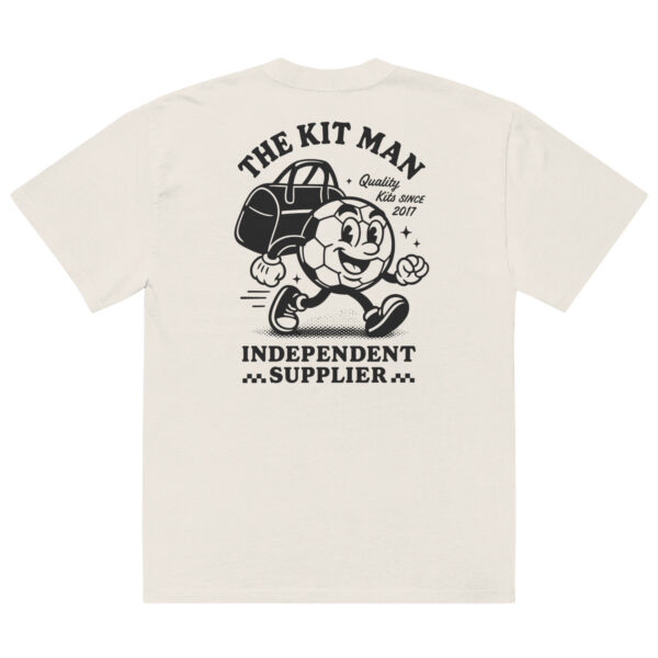 KITMAN Classics - Heavyweight Oversized Tee - Vintage White - Image 2