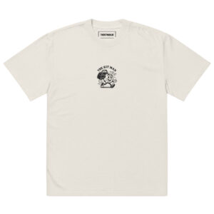 KITMAN Classics - Heavyweight Oversized Tee - Vintage White