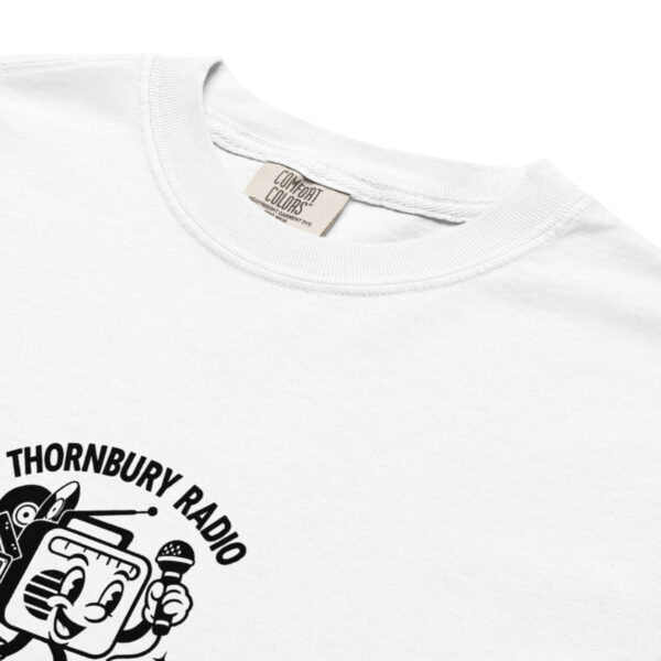 Thornbury Radio - Retro Heavyweight Tee - White - Image 3